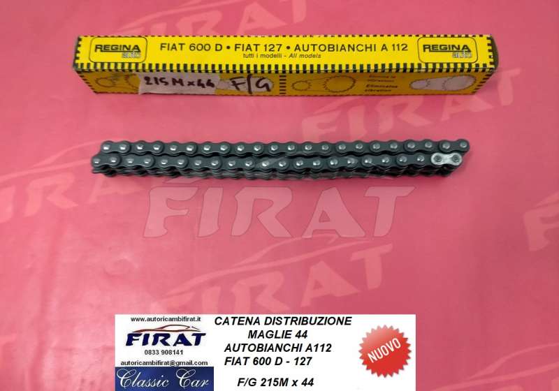 CATENA DISTRIBUZIONE FIAT 600 D - 127 - A112 (215MX44)